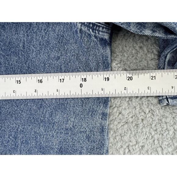 Scotch and Soda Amsterdams Blauw Matchy Matchy denim SS button down size Medium - Picture 12 of 15